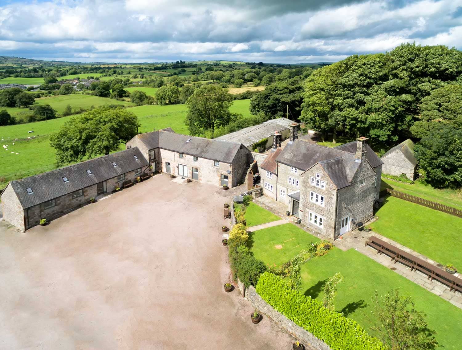 Stay At Hamps Hall And Barn Peak District Accommodation For 40 Guests
