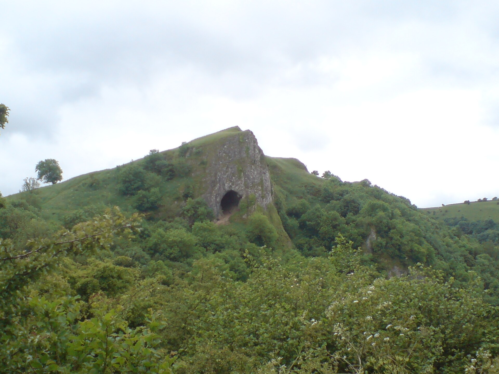 Thor’s Cave near Hamps Hall and Barn