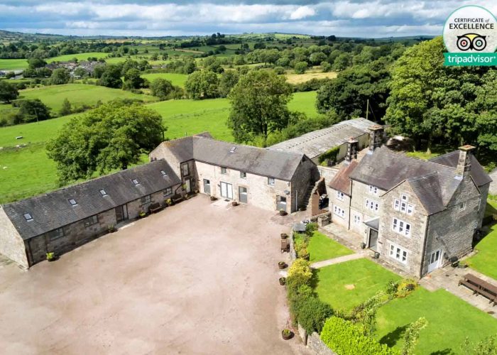 hamps hall and barn Peak District accommodation 40 guests accessibility